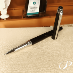 Stylo roller Leman Slim Caran d'Ache Noir