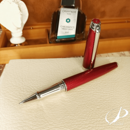 Stylo roller Leman Caran d'Ache Rouge Carmin