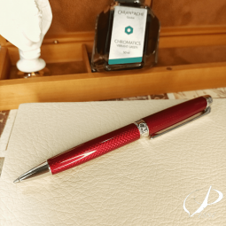 Stylo bille Leman Caran d'Ache Rouge Carmin