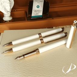 Stylos Leman Slim Caran d'Ache Blanc