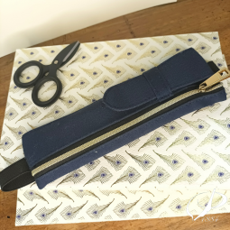 Trousse Book Band Midori Bleu