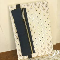 Trousse Book Band Midori Bleu