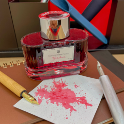 Encre pour stylo plume Graf Von Faber Castell chez Perreyon 1884 à Lyon.