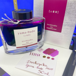 Encre Iroshizuku Pilot - Yama-Budo - chez Perreyon 1884 à Lyon.