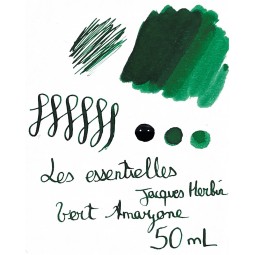 Encre Vert Amazone de Jacques Herbin chez Perreyon 1884 à Lyon.