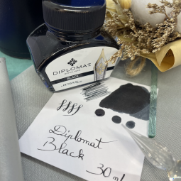 Encre Diplomat Black chez Perreyon 1884 à lyon.