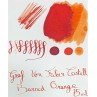 Encre GrafVonFaberCastell Burned Orange pour stylo plume chez Perreyon1884 à Lyon.