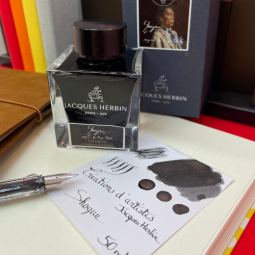 Encre Jacques Herbin Créations d'Artistes - Shogun by Kenzo Takada & K3 chez Perreyon 1884 à Lyon.