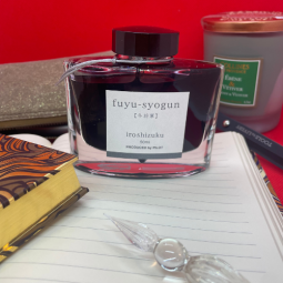 Encre Pilot Iroshizuku - Fuyu-Syogun - chez Perreyon 1884 à Lyon.