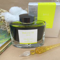 Encre Iroshizuku Pilot - Hotaru-Bi - chez Perreyon 1884 à Lyon.