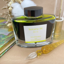 Encre Iroshizuku Pilot - Hotaru-Bi - chez Perreyon 1884 à Lyon.