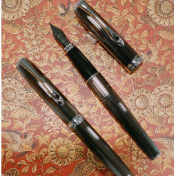 Excellence A2 plume noir Guillauche Diplomat - Perreyon