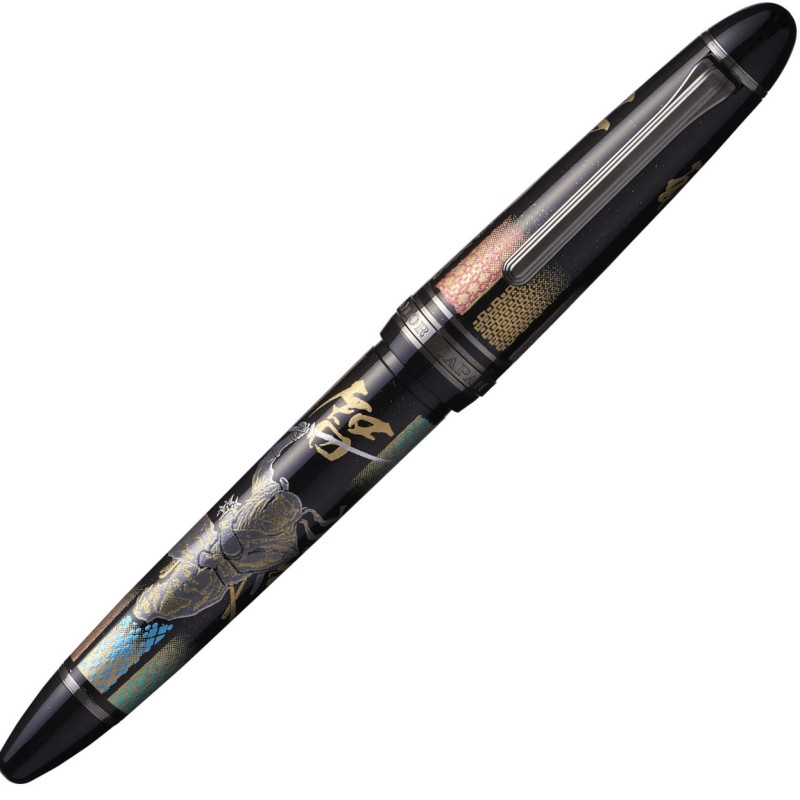 1911 NINJA YUUBI MAKI-E FOUNTAIN PEN (GOJOH) Black IP 21K (M) - PERREYON 1911 NINJA YUUBI MAKI-E FOUNTAIN PEN (GOJOH) Black IP 21K (M) - PERREYON