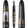 1911 NINJA YUUBI MAKI-E FOUNTAIN PEN (GOJOH) Black IP 21K (M) - PERREYON