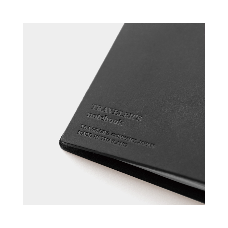 Carnet Traveler's Company – Grand Format Noir perreyon