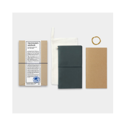 Carnet Traveler's Company – Grand Format Bleu perreyon