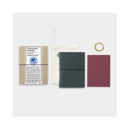 Carnet Traveler's Company – Format PAsseport Bleu perreyon