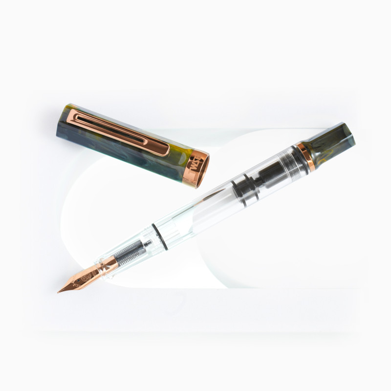 twsbi eco serpentine bronze plume - perreyon