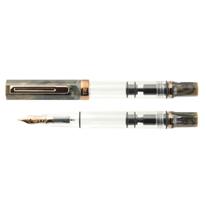 twsbi eco serpentine bronze plume - perreyon