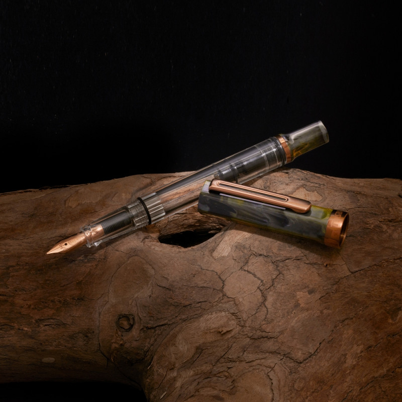 twsbi eco serpentine bronze plume - perreyon twsbi eco serpentine bronze plume - perreyon