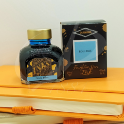 Encre Diamine Beau Blue pour stylo plume chez Perreyon 1884 à Lyon.