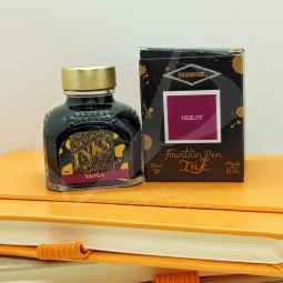 Encre Diamine Merlot pour stylo plume chez Perreyon 1884 à Lyon.