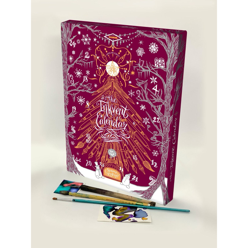calendrier de l'Avent Diamine édition limitée Teal 2026