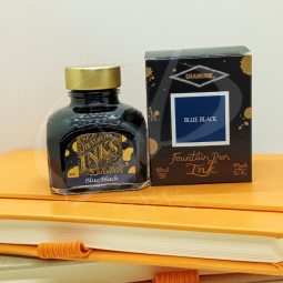 Encre Diamine Blue Black pour stylo plume chez Perreyon 1884 à Lyon.