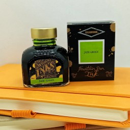 Encre Diamine Jade Green pour stylo plume chez Perreyon 1884 à Lyon.