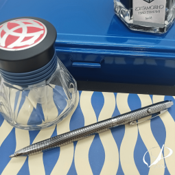 Stylo bille Shuttle Grid Quadrillé Fisher Noir