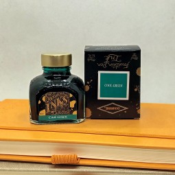 Encre Diamine Cool Green pour stylo plume chez Perreyon 1884 à Lyon.